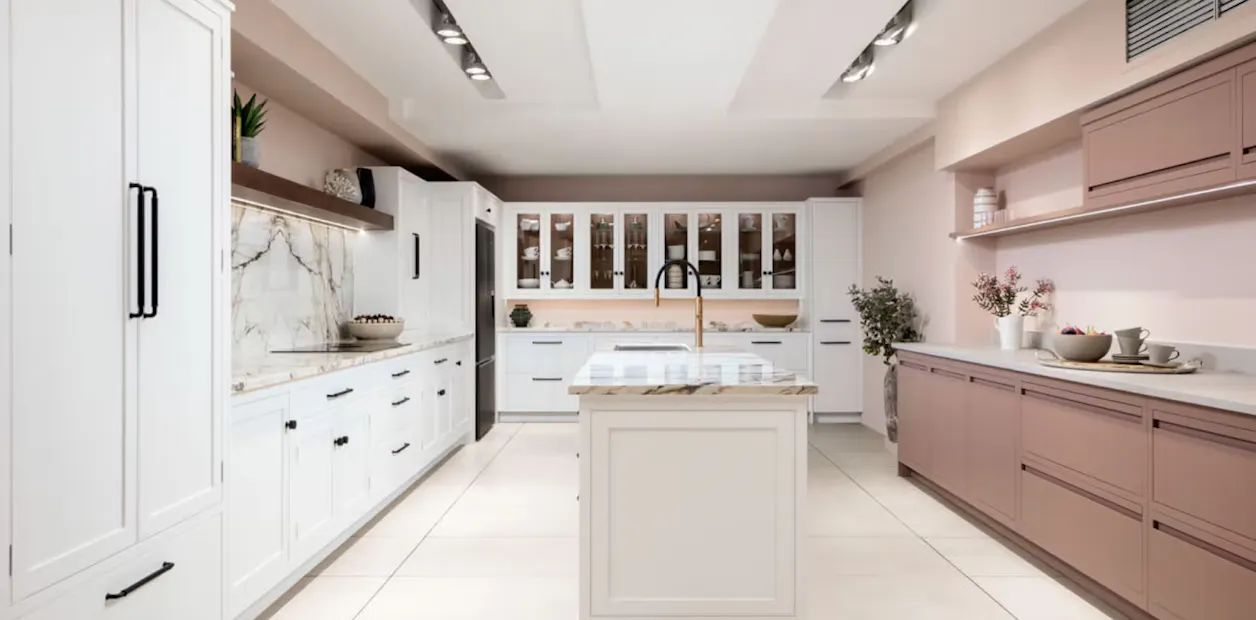 neutral kitchen cabinets