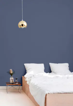 deep blue paint colour