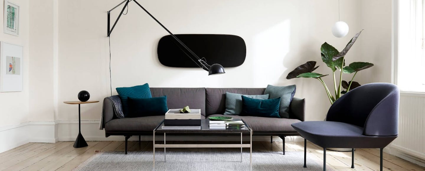 Small Living Room with Light Walls