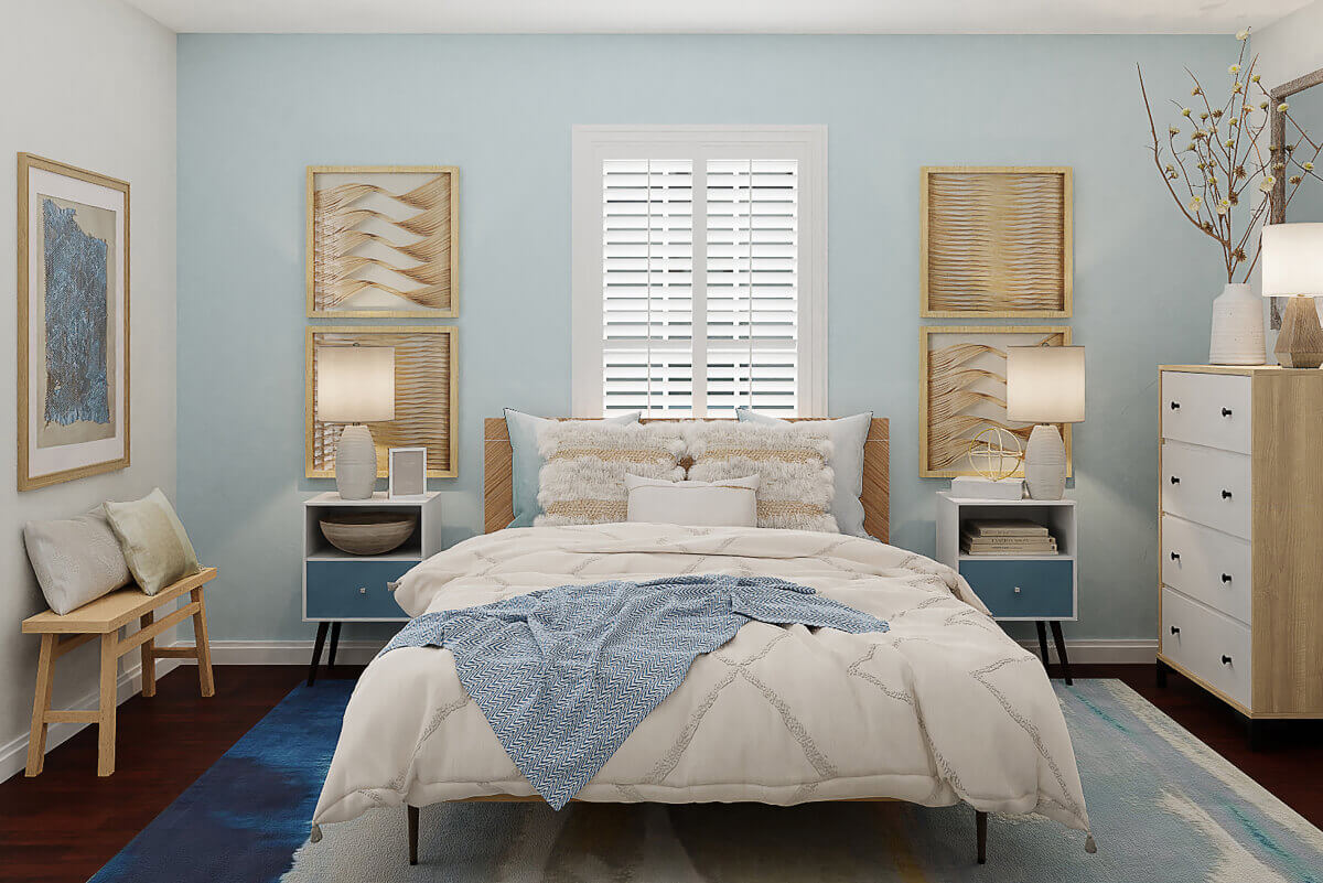 Bedroom Feature Wall Colour Combinations