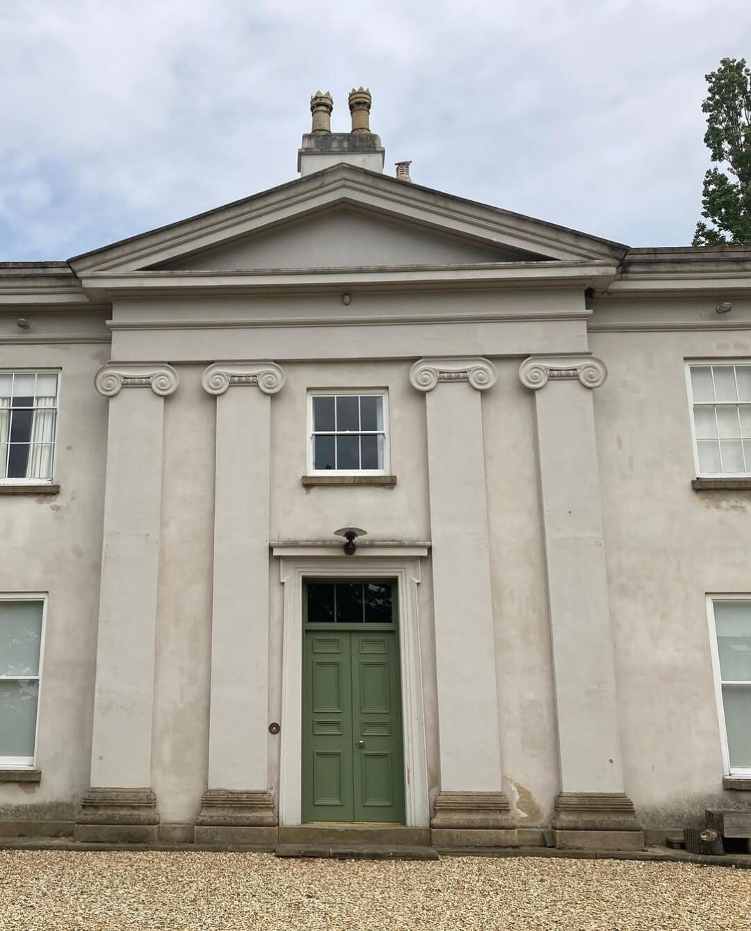 front door after picture