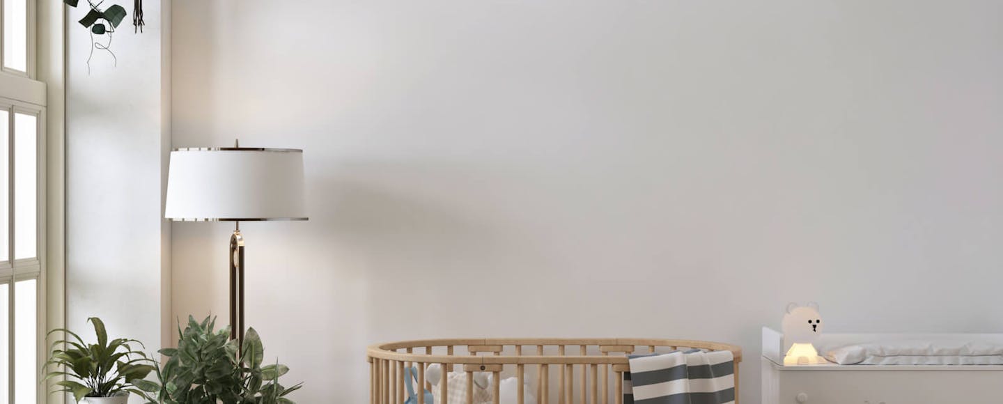 light nursery colour scheme