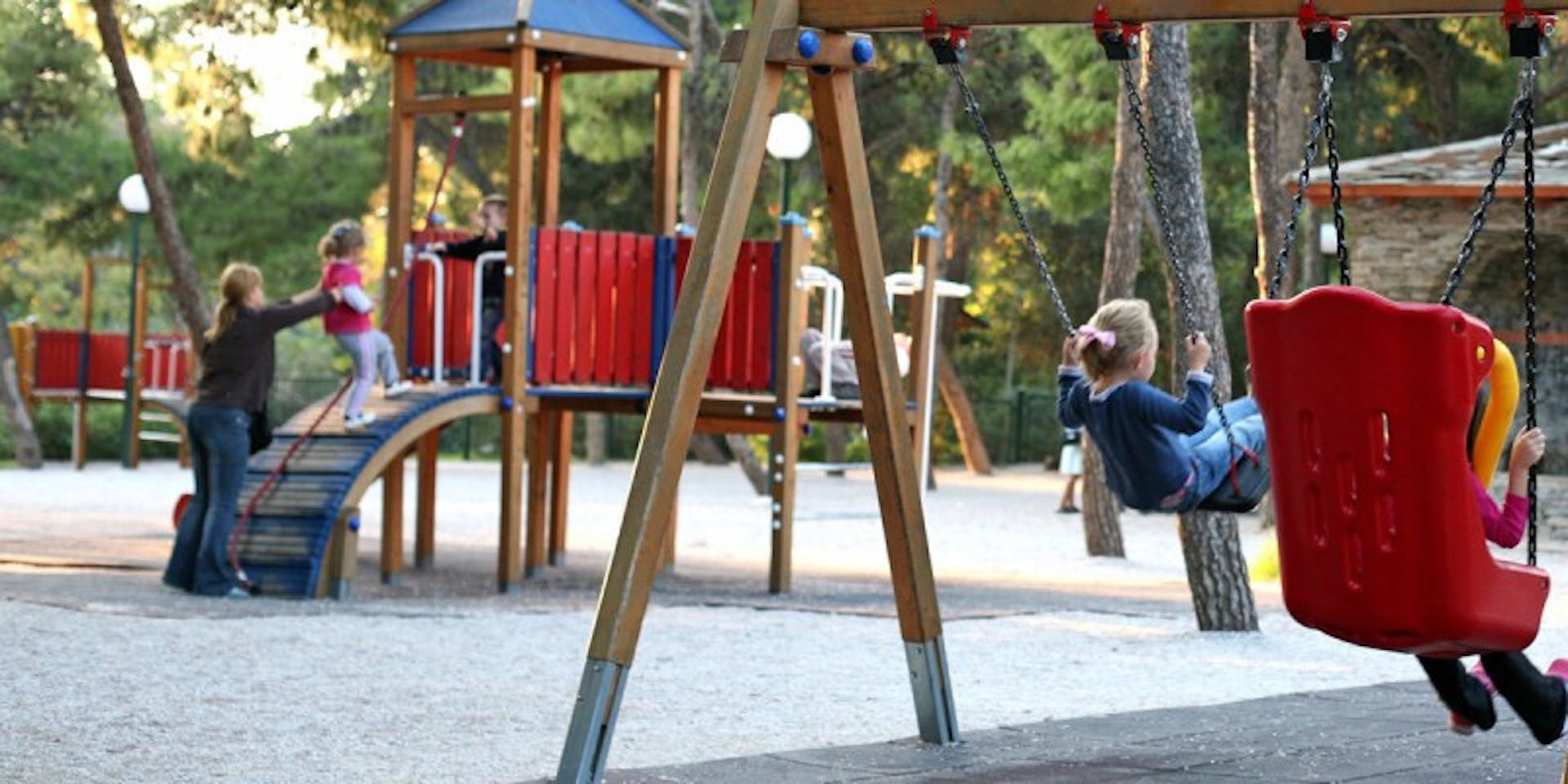 Wooden Surfaces - Wooden Playgrounds wide Image