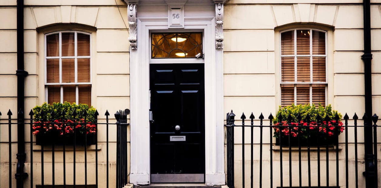 Black Front Door