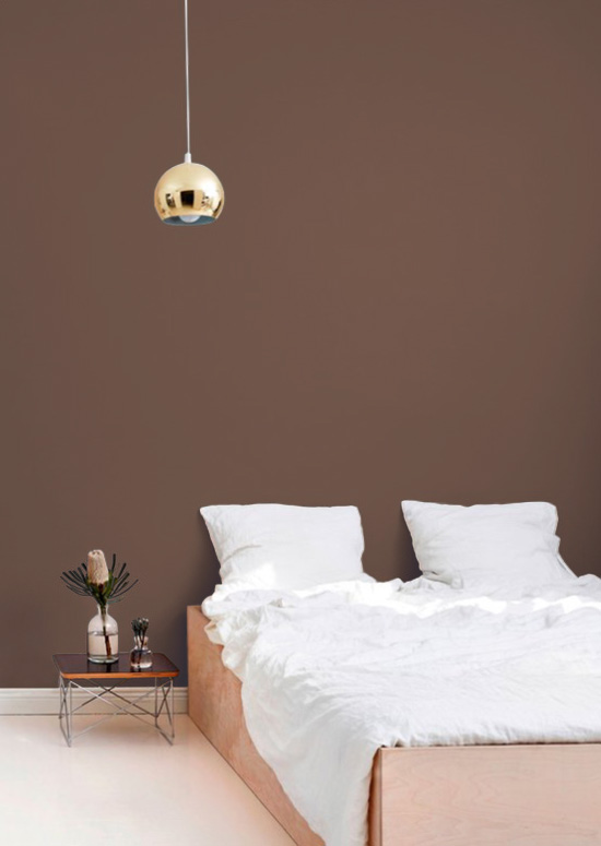 deep terracotta wall 