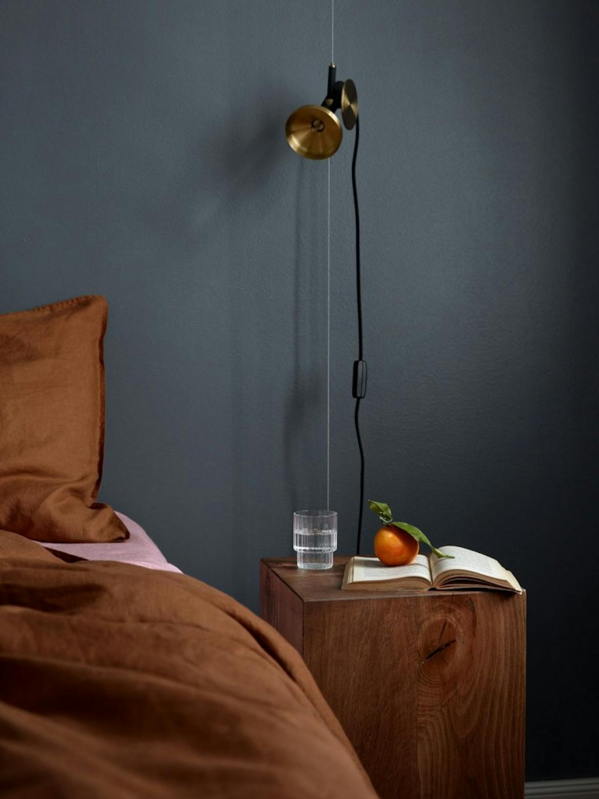 Feel the Colour Collection | Dark Paint Bedroom | Tikkurila