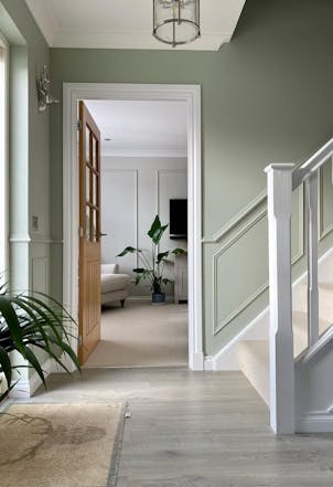 Flannel J446 hallway wall