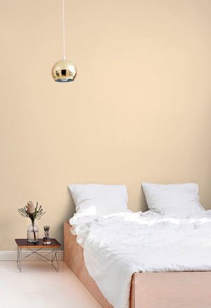 light orange painted wall