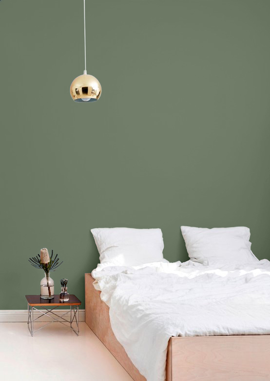 darker green wall
