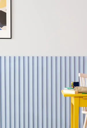 cool grey wall
