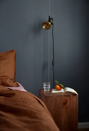 dark grey wall