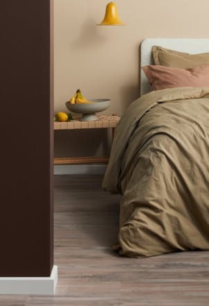 Wall painted with Semolina G398