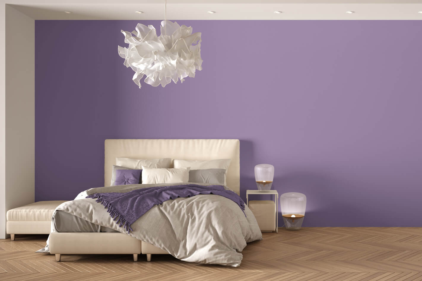 Purple Bedroom Paint
