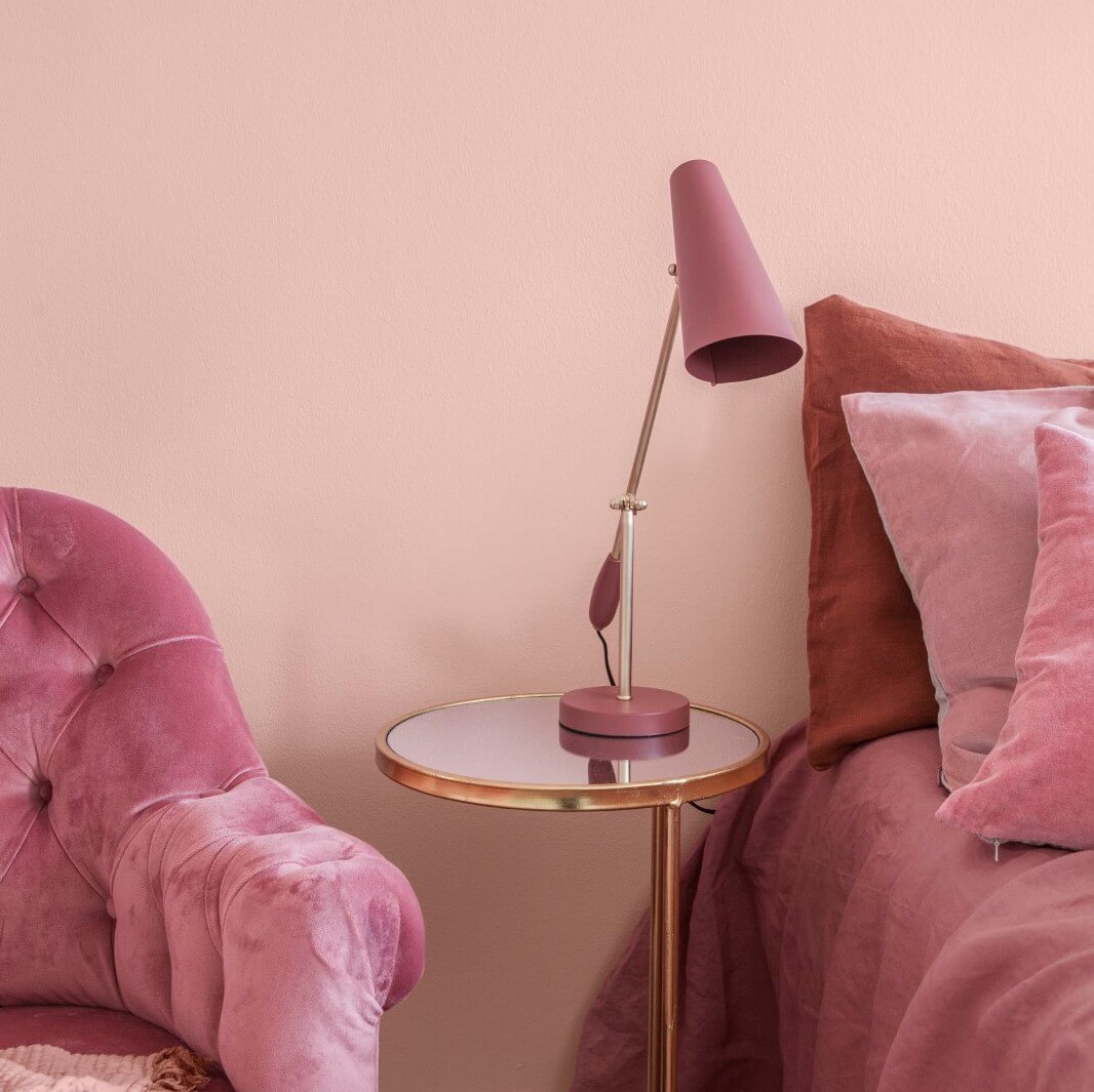 lively and fun pink paint colour