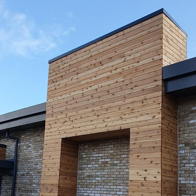 External Cladding on wall