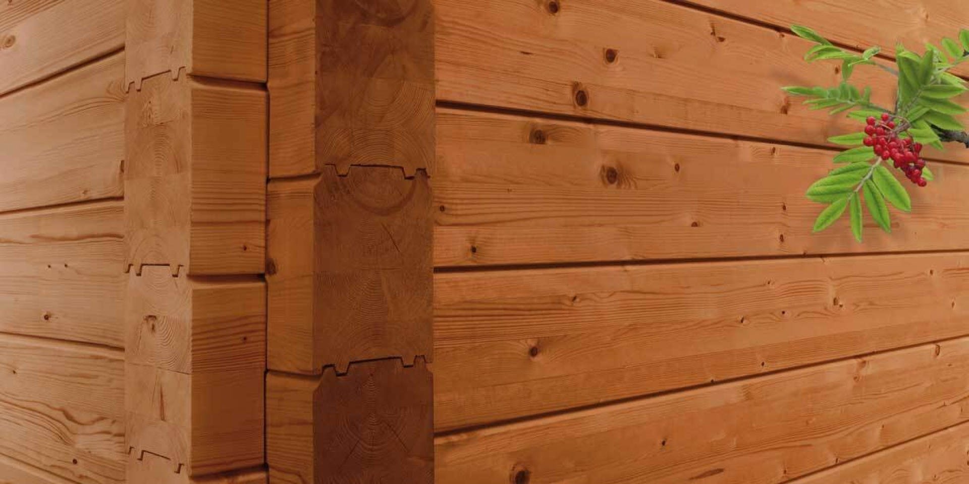 Wooden Surfaces - Log Cabins & Timber Structures Wide Image