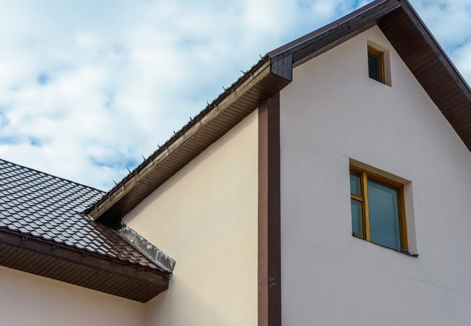 House painted with Tikkurila masonry paint