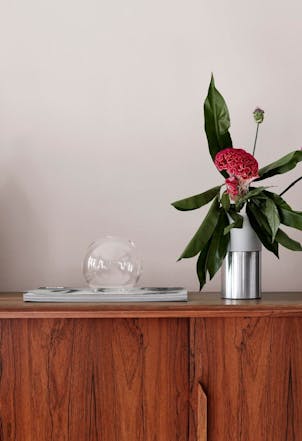 pale dusky pink wall