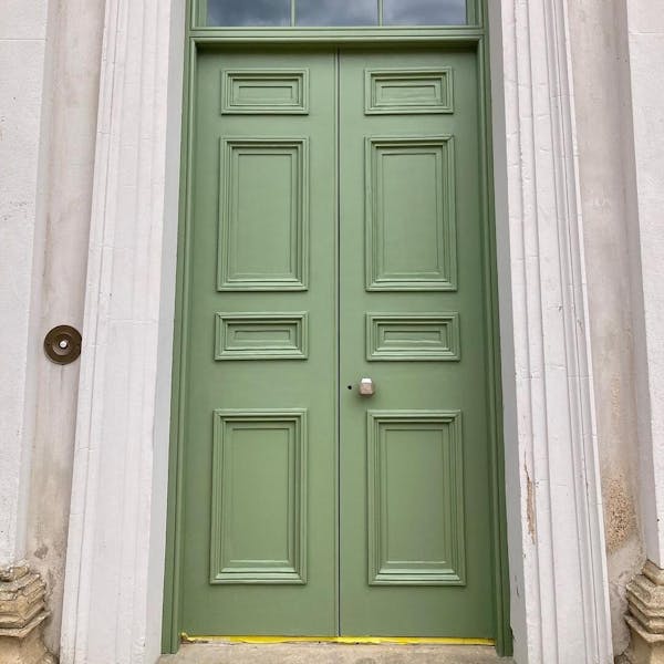 front door after picture