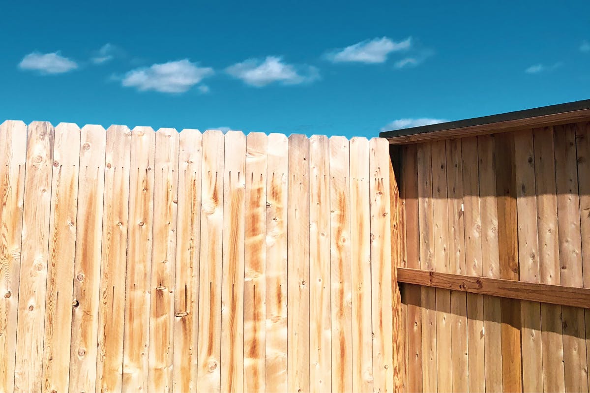 How to Paint a Fence