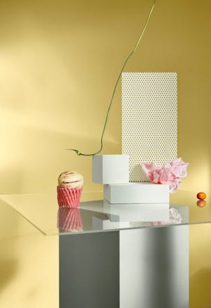 Modern yellow wall