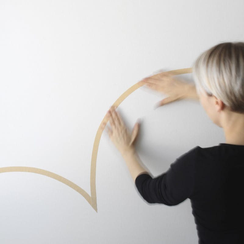 DIY Chalkboard Wall For Your Kids Bedroom step 1