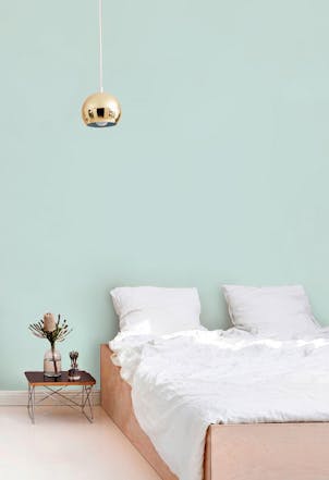 light blue wall
