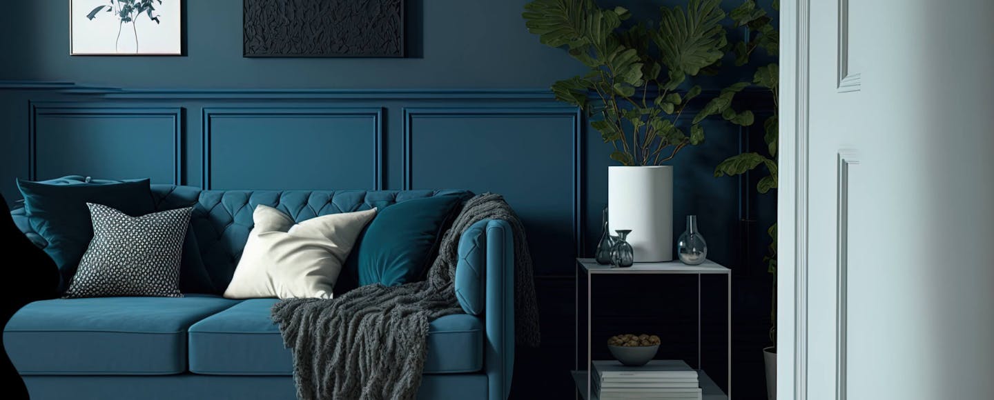 Blue Living Room Colour Schemes