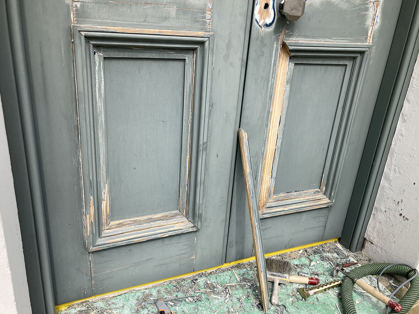 front door before picture