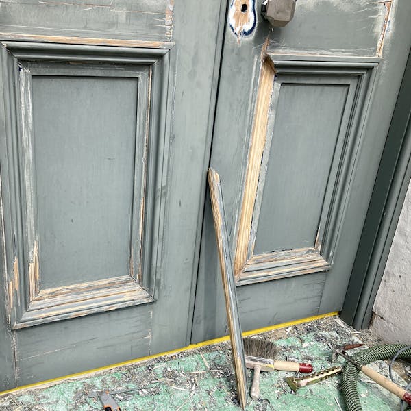 front door before picture