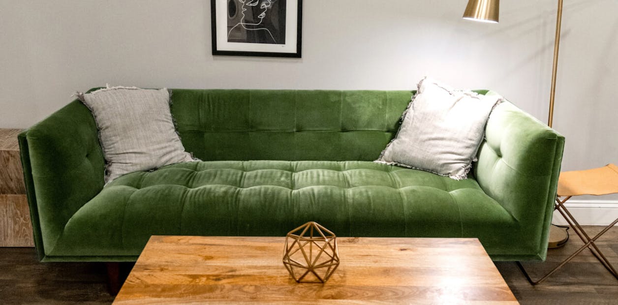 light grey living room wall