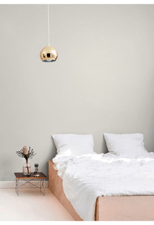 Kaolin bedroom wall