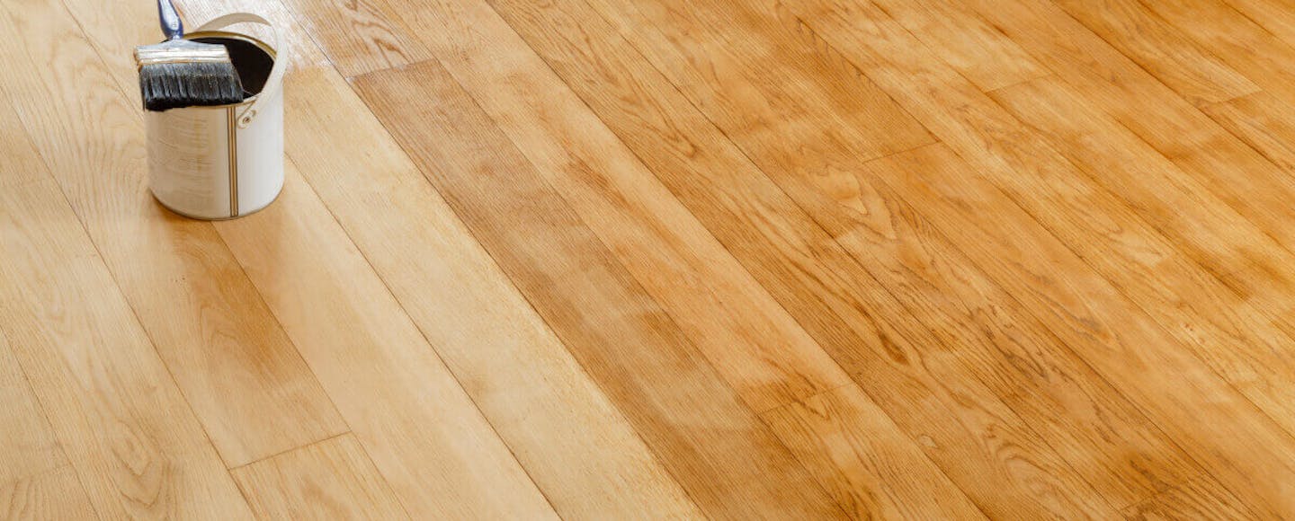 Painting a Wooden Floor
