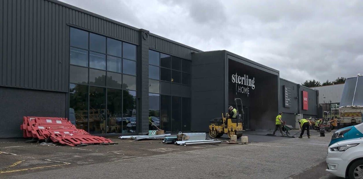 sterling home store renovation project after works