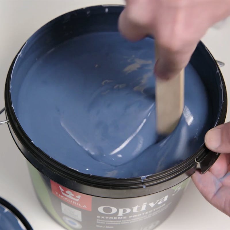 How To Paint A Wall | Paint Stirring | Tikkurila UK