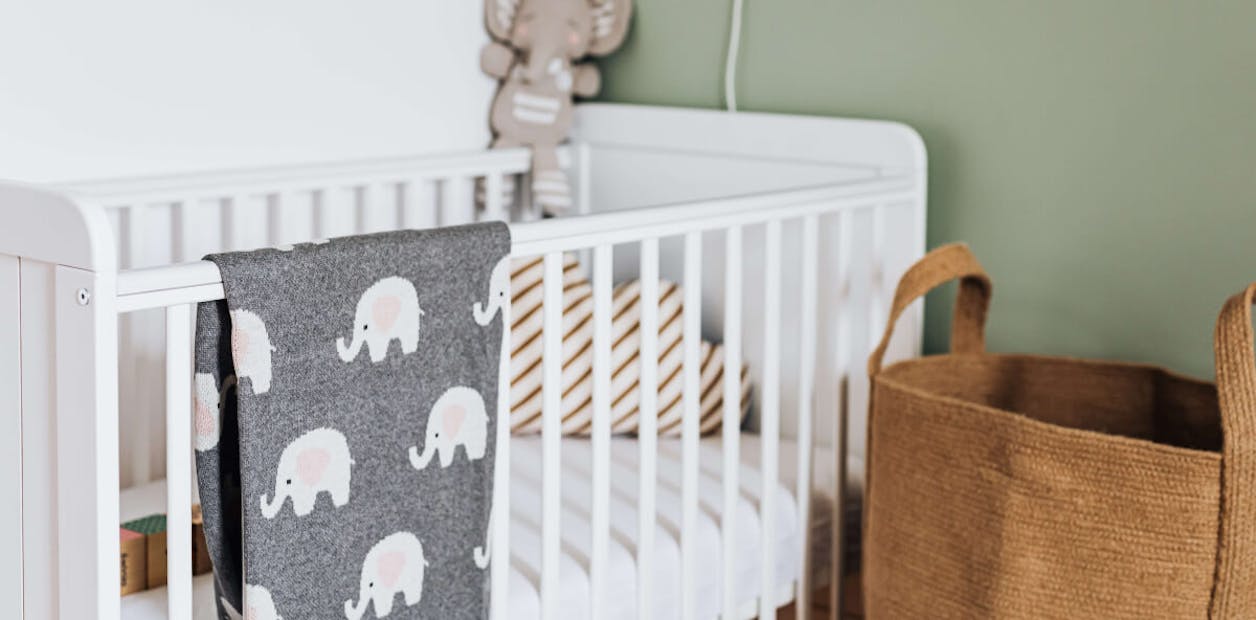 green and white nursery