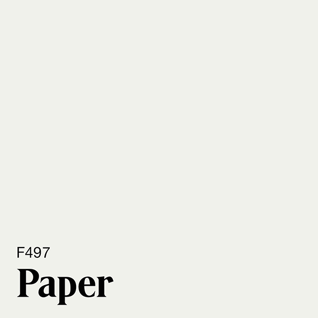 Paper F497 - pure white swatch thumbnail