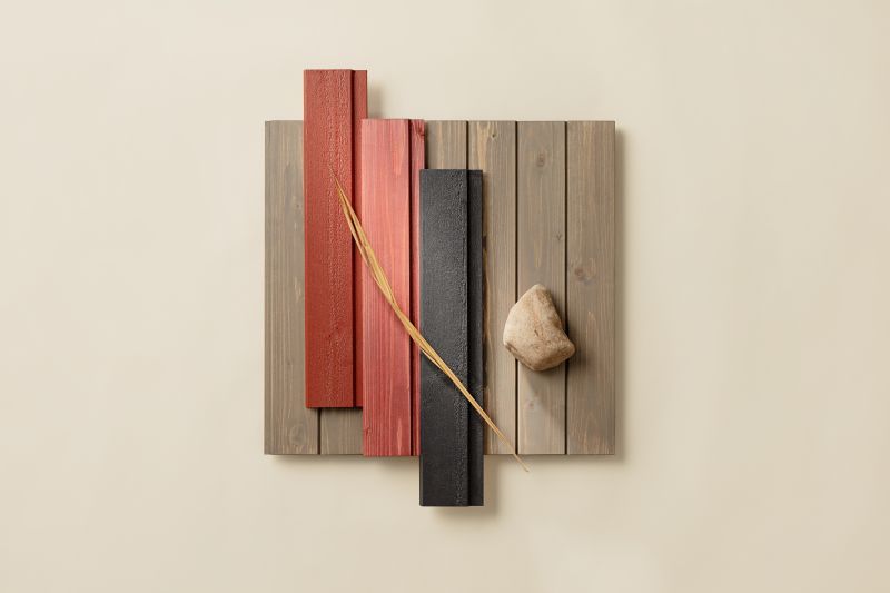 Light brown wood stain