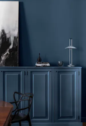 dark blue paint colour