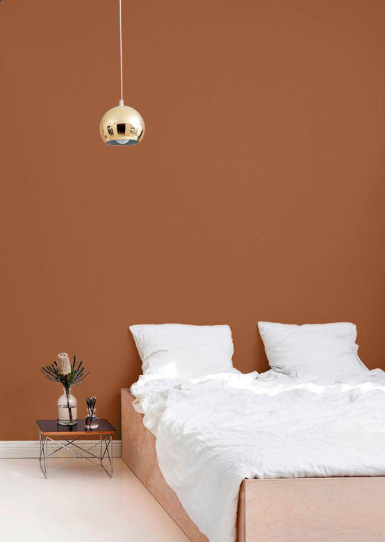 clay-like terracotta wall