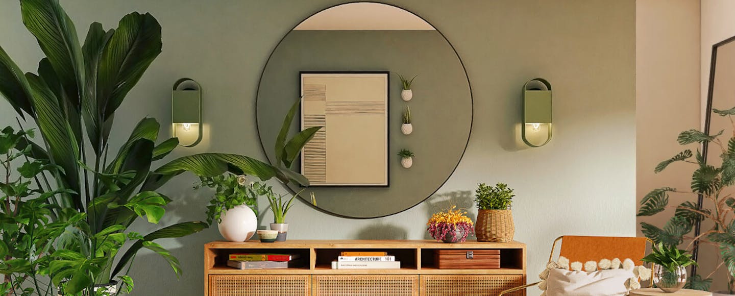 Green living room colour schemes