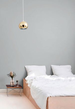 medium grey bedroom wall