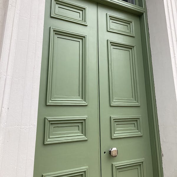 front door after picture