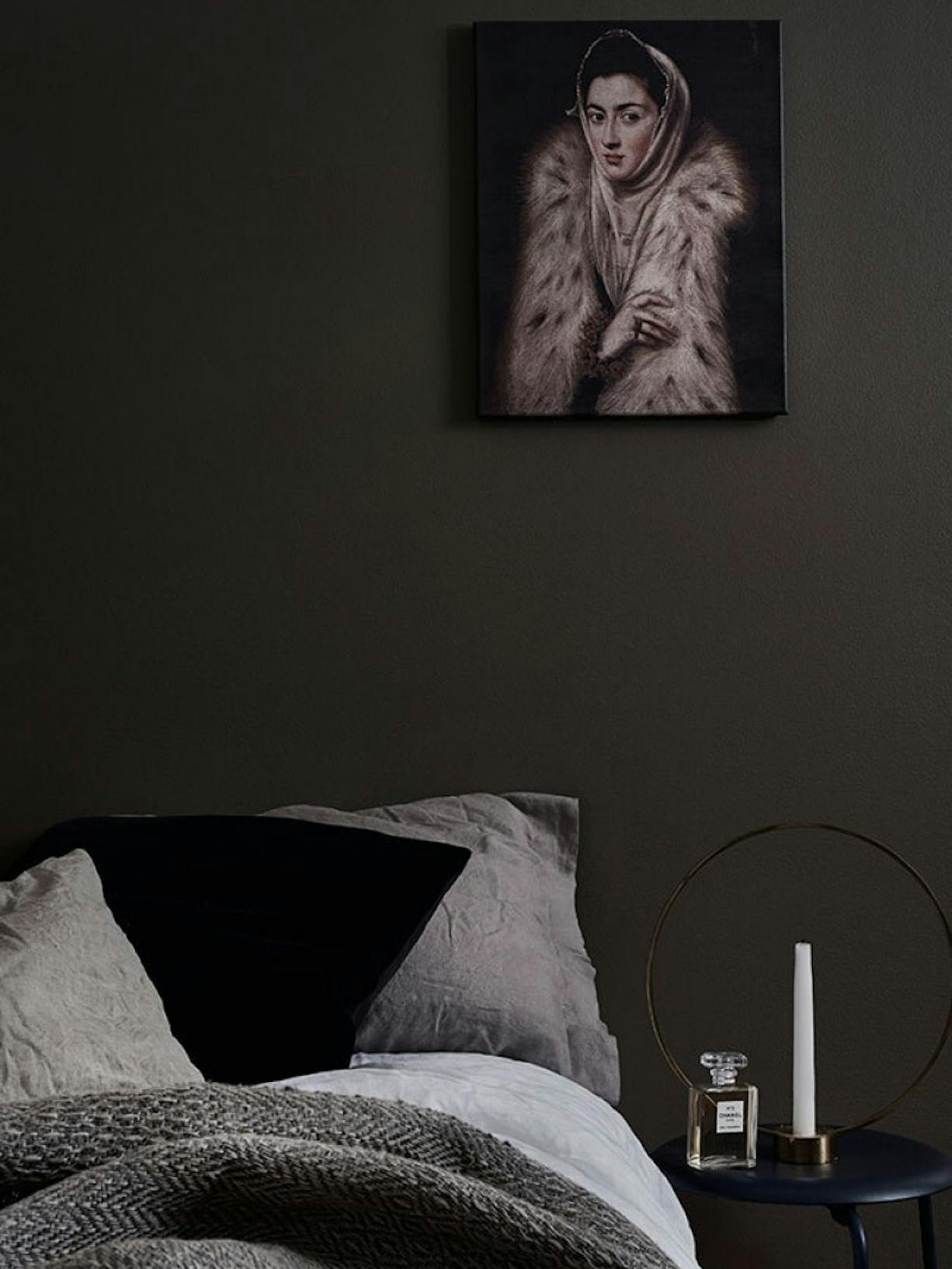 Painting Ideas | Intimate Dark Colours For The Bedroom | Right Image