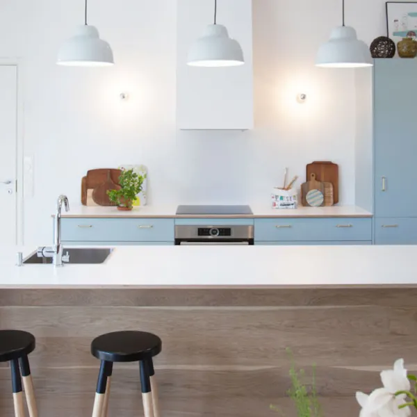 Kitchen Refresh Tikkurila Paper White paint left image