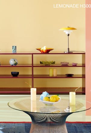 sunny yellow paint colour