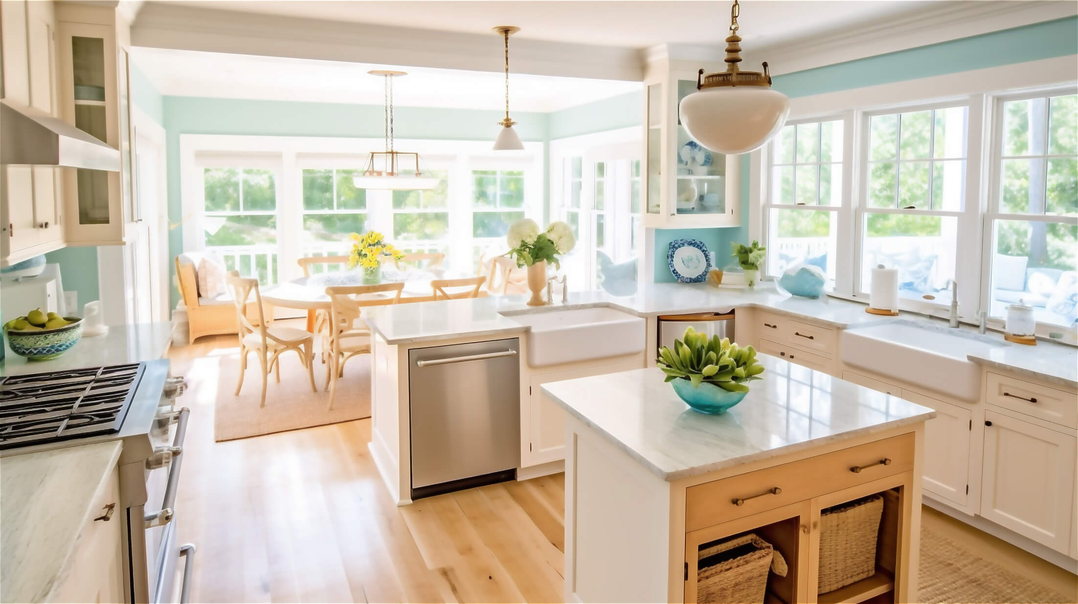 Bringing Seaside Colours into Your Interior Design
