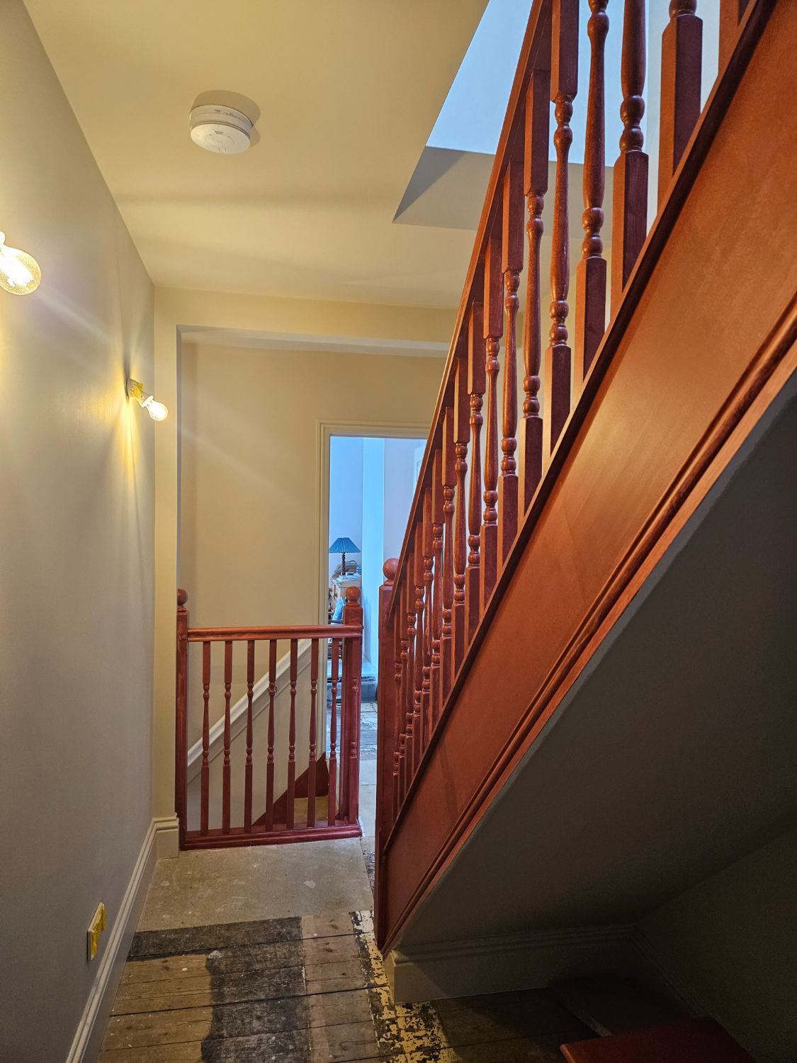 interior hallway after image