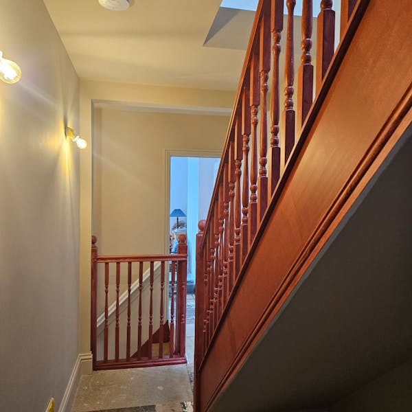 interior hallway after image