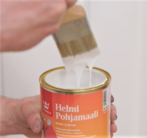 Paint and brush